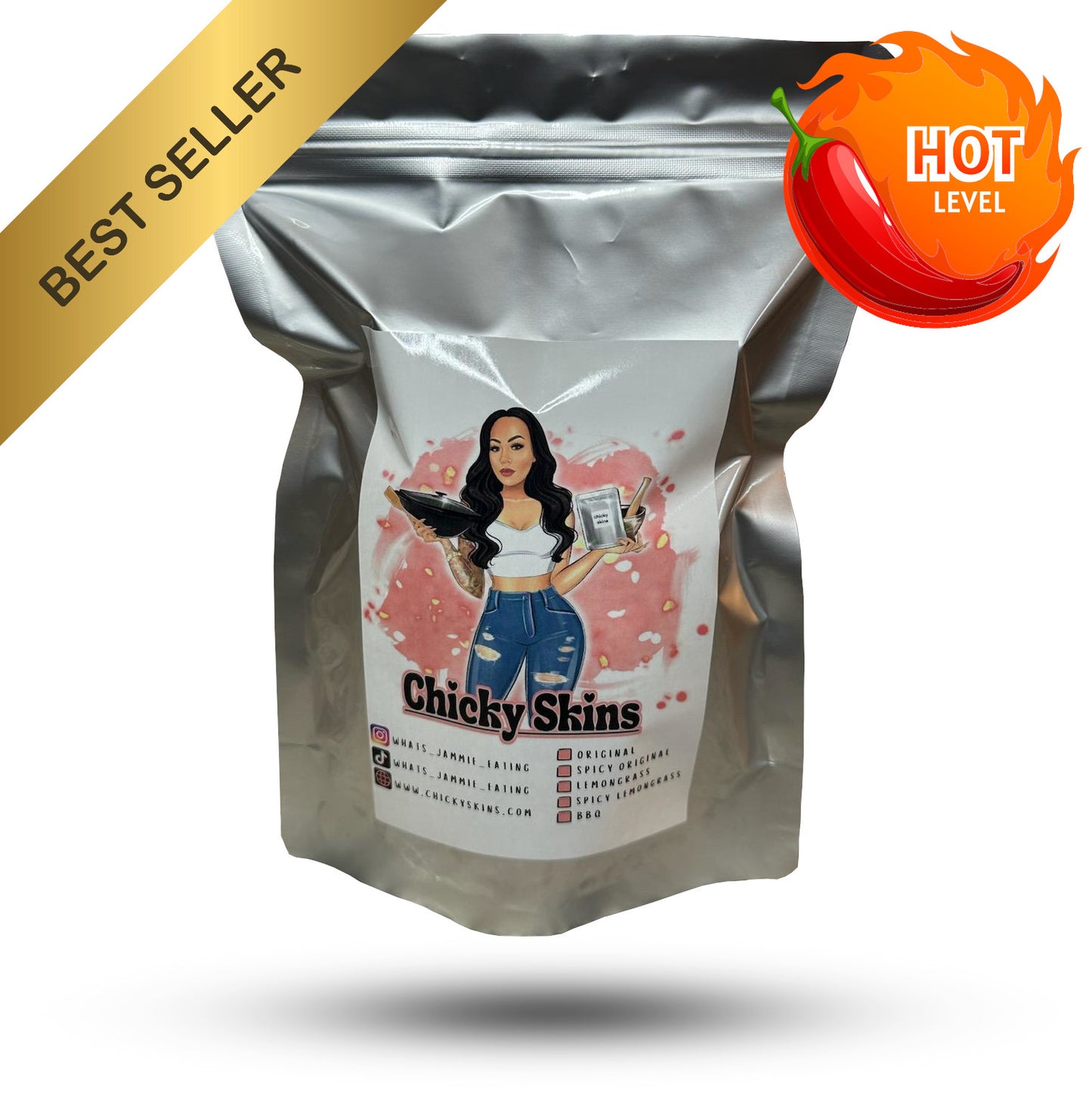 Spicy Original Flavor Chicky Skins